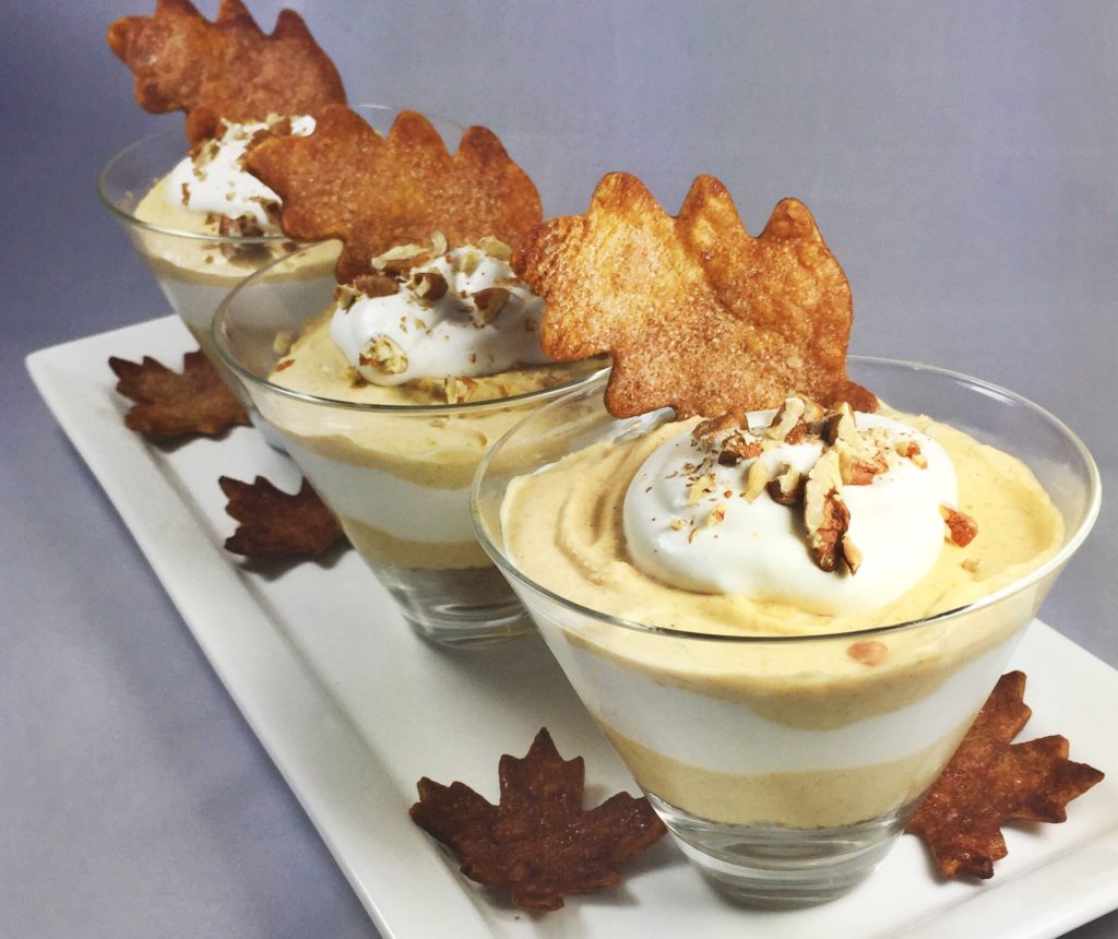 Bourbon & Pumpkin Pie Mousse - Fresh Chef Experience